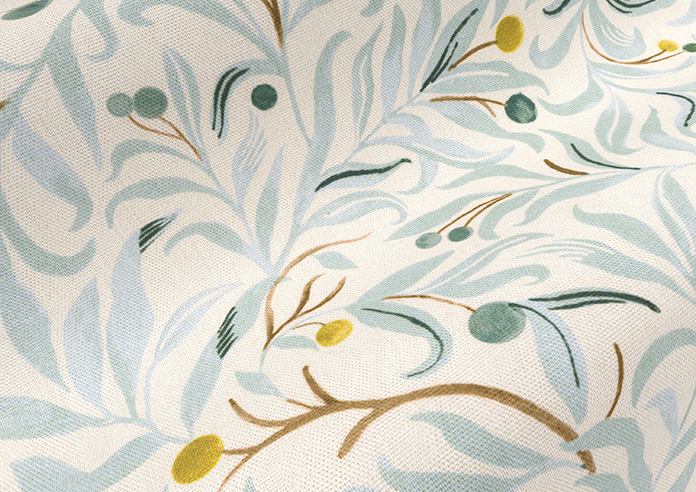 Malory, Aqua - Twist&Fit Roman Blind - Image 4